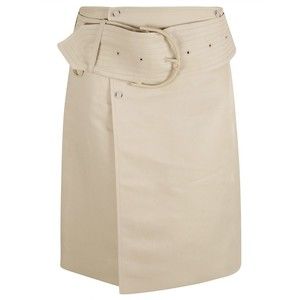 Burberry Structured Skirt With Wide Belt - NWT